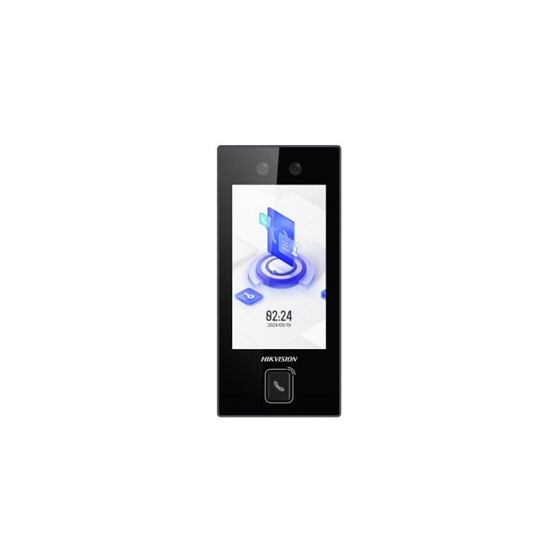 HIKVISION 4.5″ Touchscreen Face Recognition Access Terminal – DS‑K1T344MBWX‑E1 door station
