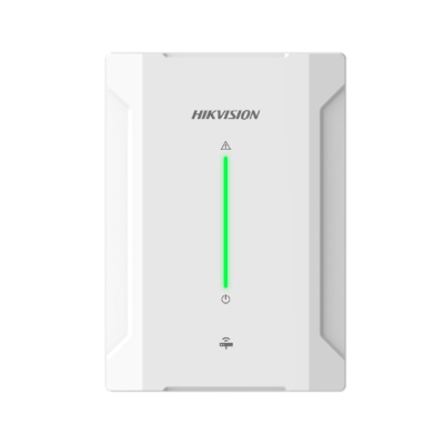 Hikvision DS-PM1-RT-HWB Tri-X 433MHz Wireless Receiver – AX Hybrid Pro Compatible, Supports 32 Detectors & 12 Sounders
