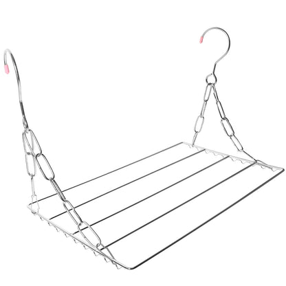 HOOWIFFY Minimalist Clothes Drying Rack with Windproof Design, Prevents Clothes from Blowing , 1 Piece