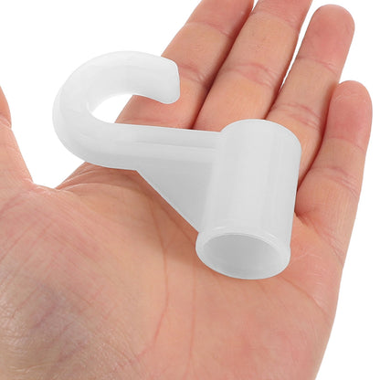 HOOWIFFY Wardrobe Accessories Closet Pole Bracket Hooks, , Easy Install, Space Saving, Closet Organizer Hardware