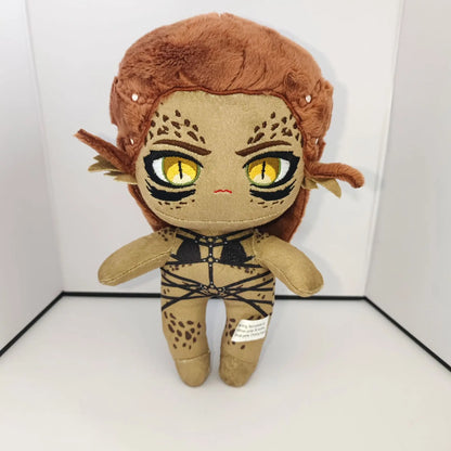 Karlach Plush Halsin Plush Minthara Plush Lae'zel Plush Wyll Plush Orin the Red Plush Dark Fantasy RPG Companion Handmade Plushies