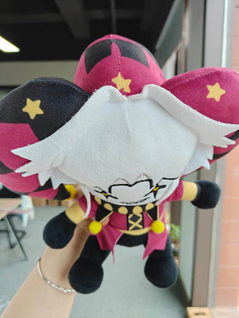Harlequin Plush Pierrot Plush Jester Plush Circus Horror Visual Novel Handmade Plushies 25cm