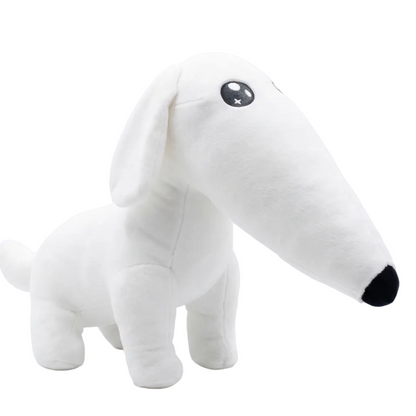 Borzoi Dog Plush Long Nose Dog Plush Let Me Do It For You Meme Handmade Plush 40cm