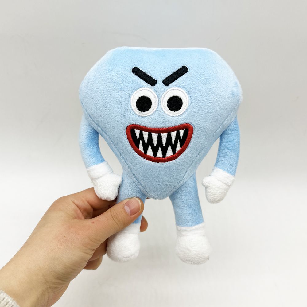 Diamond Plush Save the Shapes Game Plush Handmade Plush 18cm