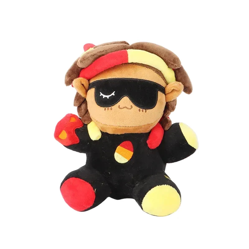 Flame Plush The Immortal Demon Gaming YouTuber Handmad Plush 23cm