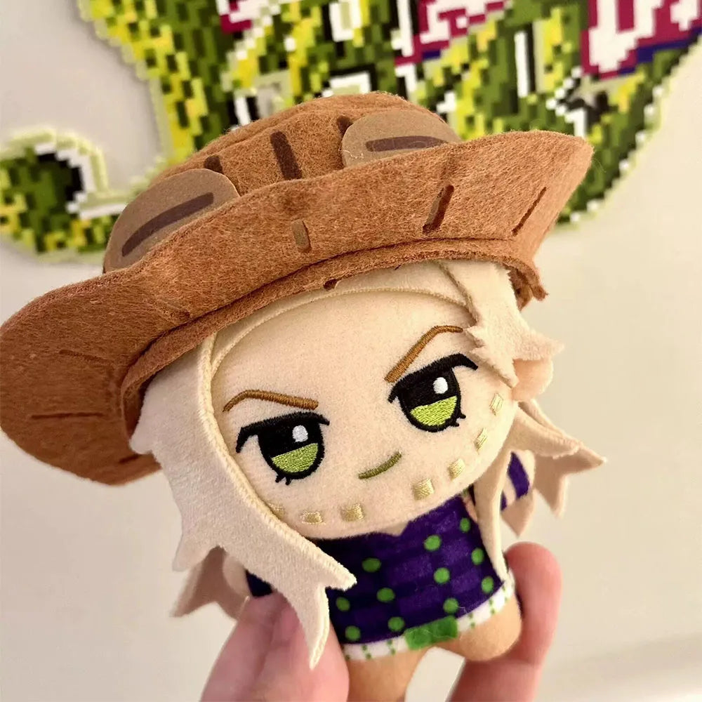 Gyro Zeppeli Plush - Johnny Joestar Plush - Handmade JJ Bizarre Adventure Plush Toy 10cm