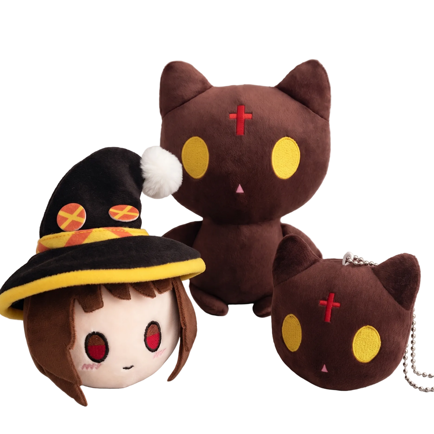 Megu-megu Plush & Chomusuke Cat Plush