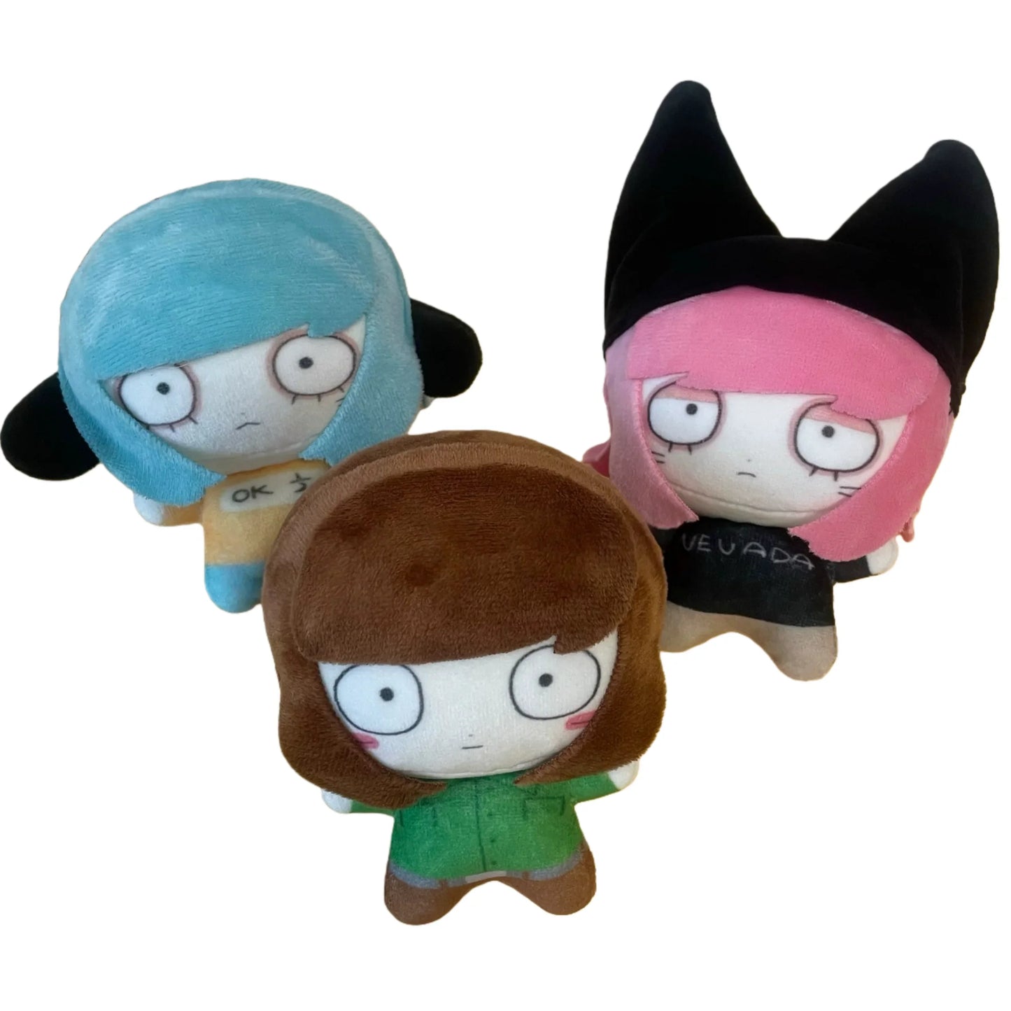 Nyon Plush Nyen Plush Luther Plush Surreal, Dark-Comedy and Psychological Horror Webcomic Handmade Plushies 10cm
