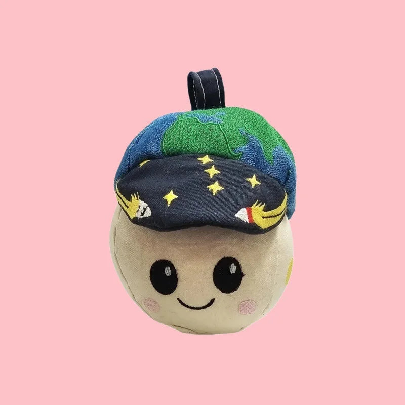 Fanmade Rise Artemis 2 Plush Doll | NASA Moon Mascot Zero Gravity Indicator Stuffed Toy