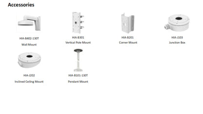 HiLook IPC-T240H-MU 4MP Fixed Turret Network Camera