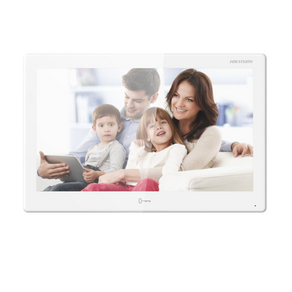 Hikvision DS-KH9510-WTE1 Video Intercom Indoor Station – 10.1” Touch Screen, Wi-Fi, PoE, SIP, Alarm Integration, Remote Unlock room station