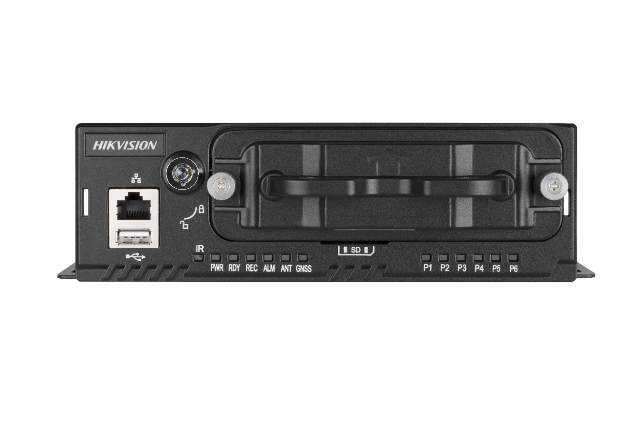 Hikvision AE-MN5043(RJ45) 4-Channel Mobile NVR with Dual HDD/SSD Bays, H.265/H.264, 4G & GPS - Vehicle CCTV