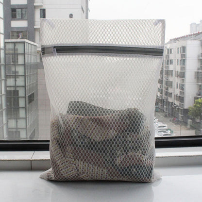 Honeycomb Delicates Bags for Washing Machine, Heavy Duty lingerie bags for Laundry, Travel Storage Organize Bag for Cotton Clothes, Sheet, Shoes, 1 Pcs, 15.75x11.81 15.75" x 11.81" White/1 Pcs