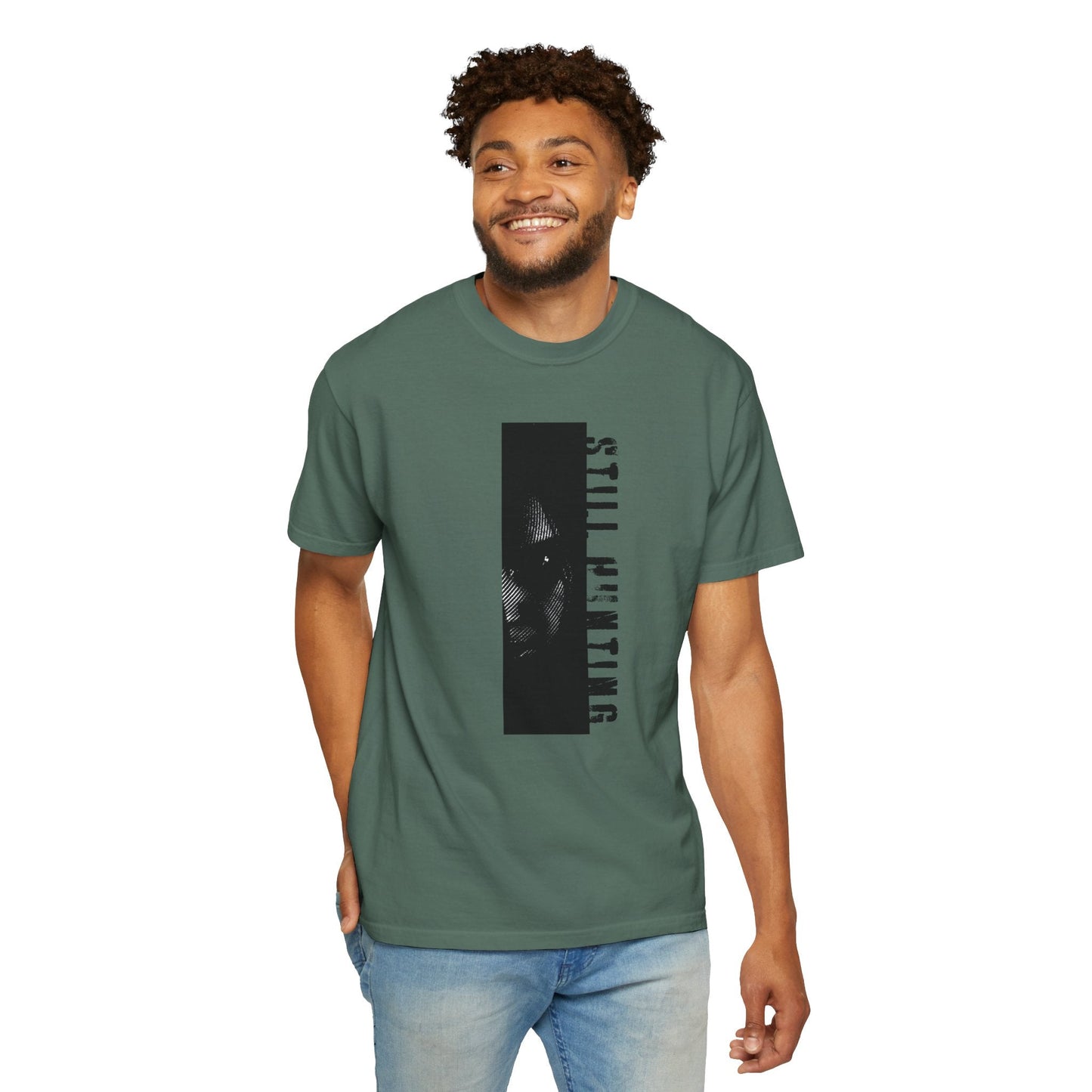 Still Hunting Tees  Shadow Investigator Survival Horror Graphic Art Unisex Tee