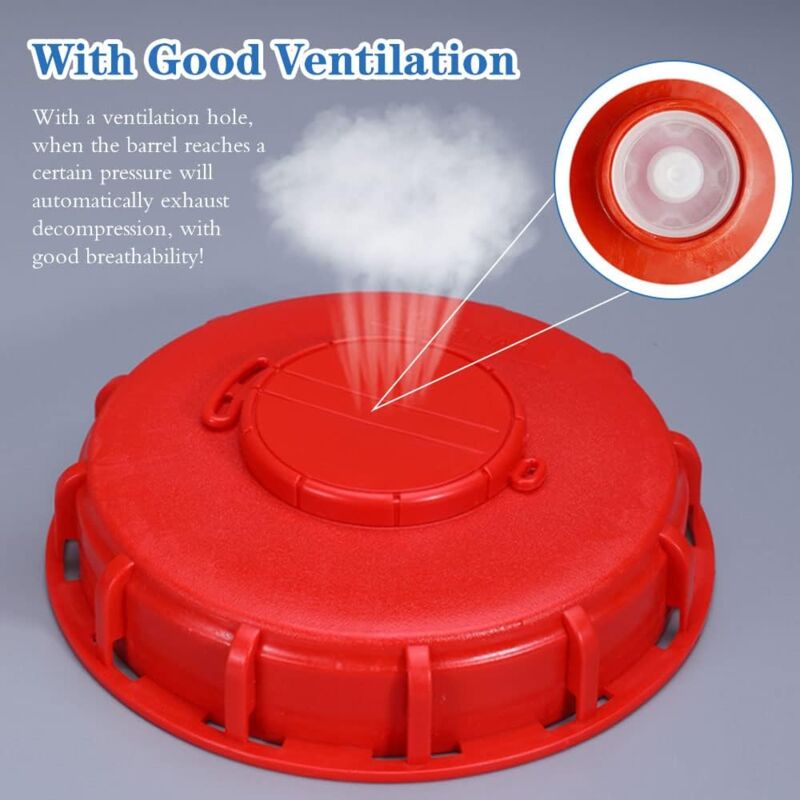 IBC Tank Lid 163mm 1000l IBC Tank Lid IBC Container Lid Lid Ventilated IBC Water Tank Lid Lid for 1000L Water Tank