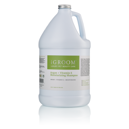 iGroom Argan + Vitamin E Moisturizing Shampoo