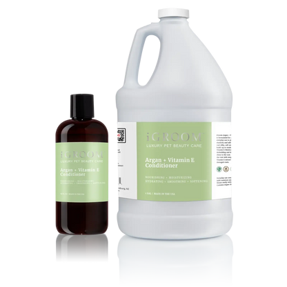 iGroom Argan + Vitamin E Moisturizing Conditioner