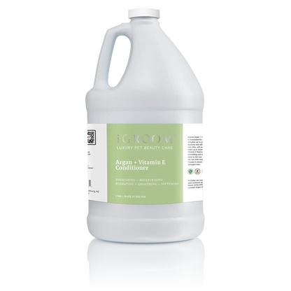 iGroom Argan + Vitamin E Moisturizing Conditioner