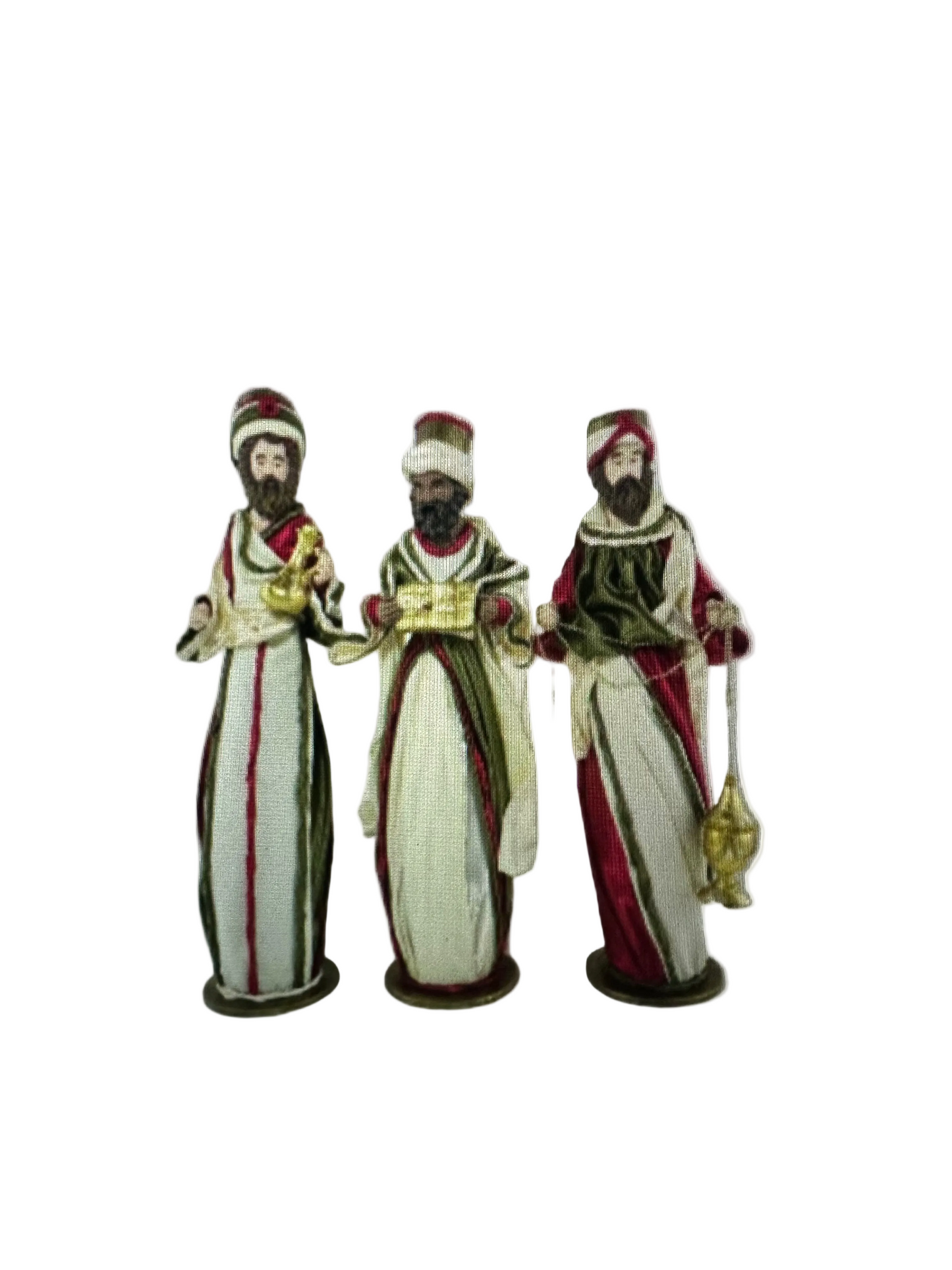 21" Artisan Premium Handmade Three Kings Nativity Set – 51cm Christmas Figurines | Religious Holiday Decoration | Pre-Order