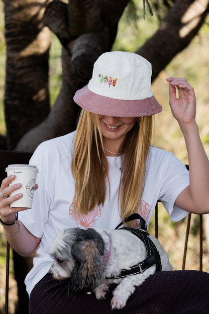 DOWN UNDER DELIGHTS BUCKET HAT