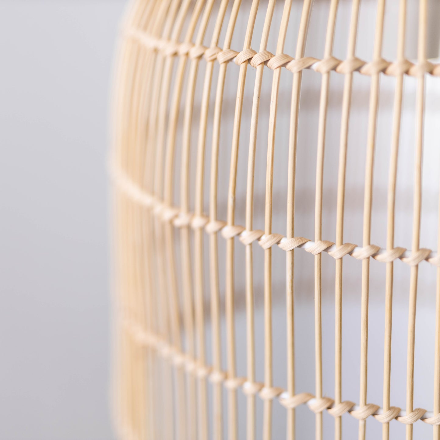 Siena Rattan Cane Pendant Light - Natural