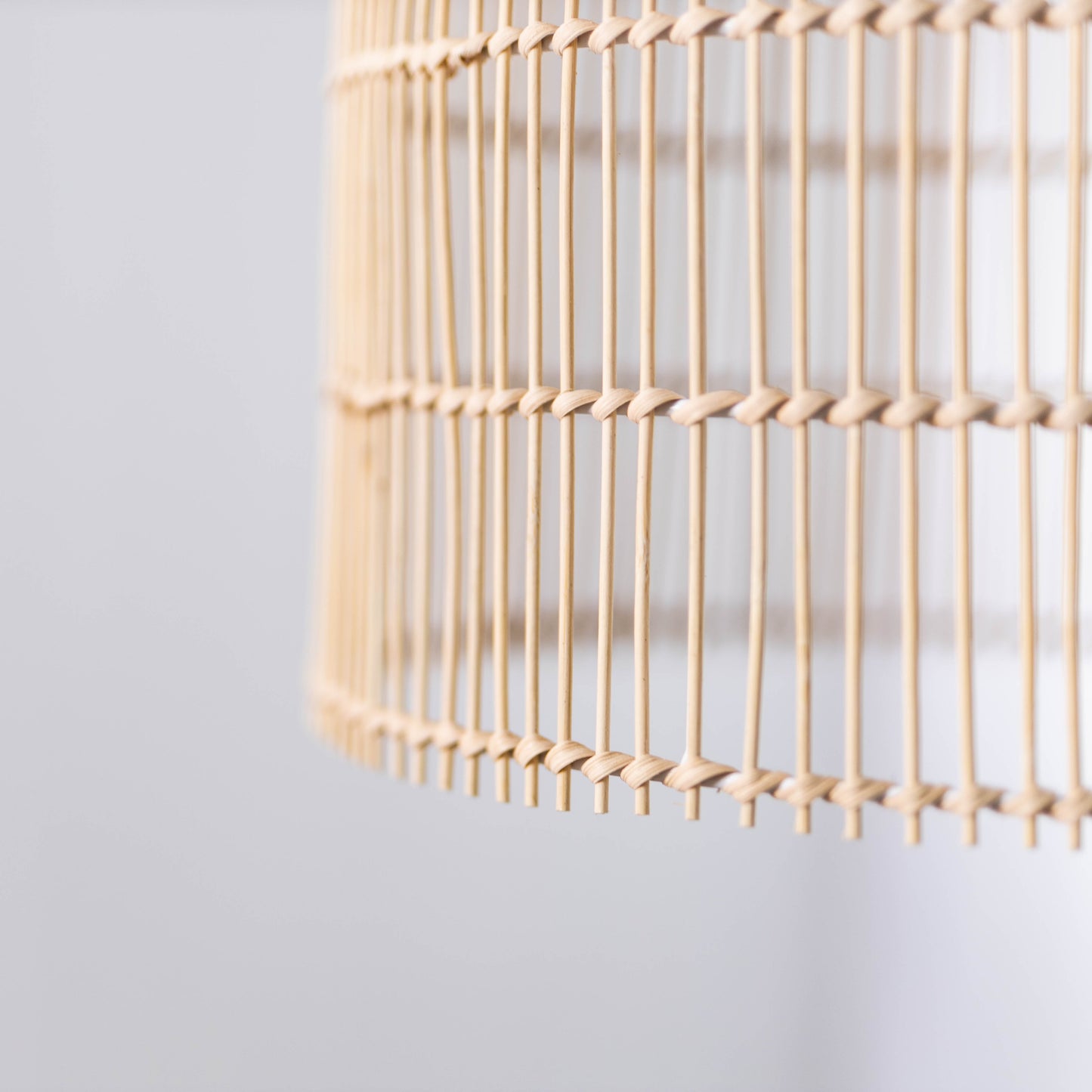 Siena Rattan Cane Pendant Light - Natural