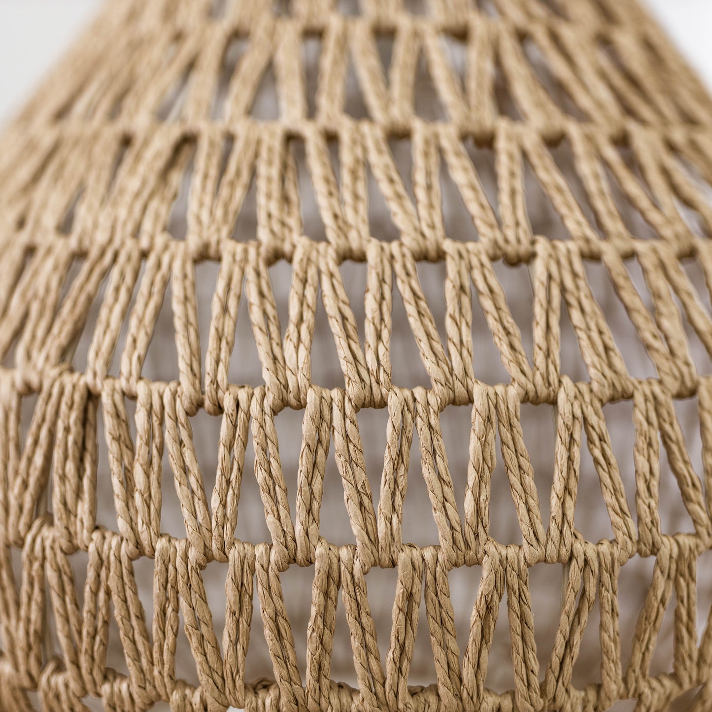 Byron Rope Pendant Light - Natural