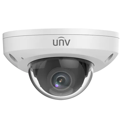 Uniview PRIME-I Series 4MP LightHunter IR Fixed Mini Dome Camera (IPC314SB-ADF28K-I0)