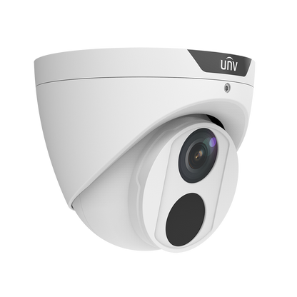 Uniview PRIME-I Series 5MP IP Camera (White) - AI Powered with Light Hunter IR IPC3615SB-ADF28KM-I0