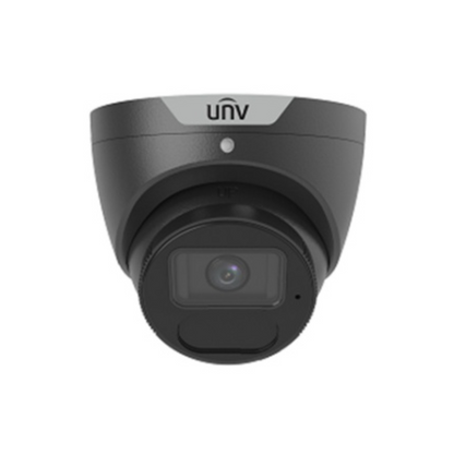 Uniview UNI6 PRIME-II 6MP AI IP Camera Black – AcuTrack LightHunter IR 40m, Fixed 2.8mm Lens, PoE, IP67, Built-In Mic, People Counting (IPC3616SS-ADF28K-I1-BK)