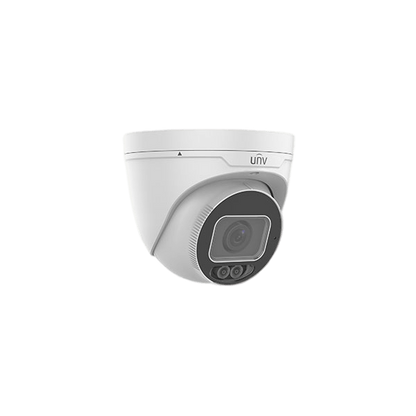 PRIME-III Series 8MP/4K IP CCTV Camera (White) - AI-Enhanced with Color Hunter IR IPC3638SE-ADF28K-WL-I0