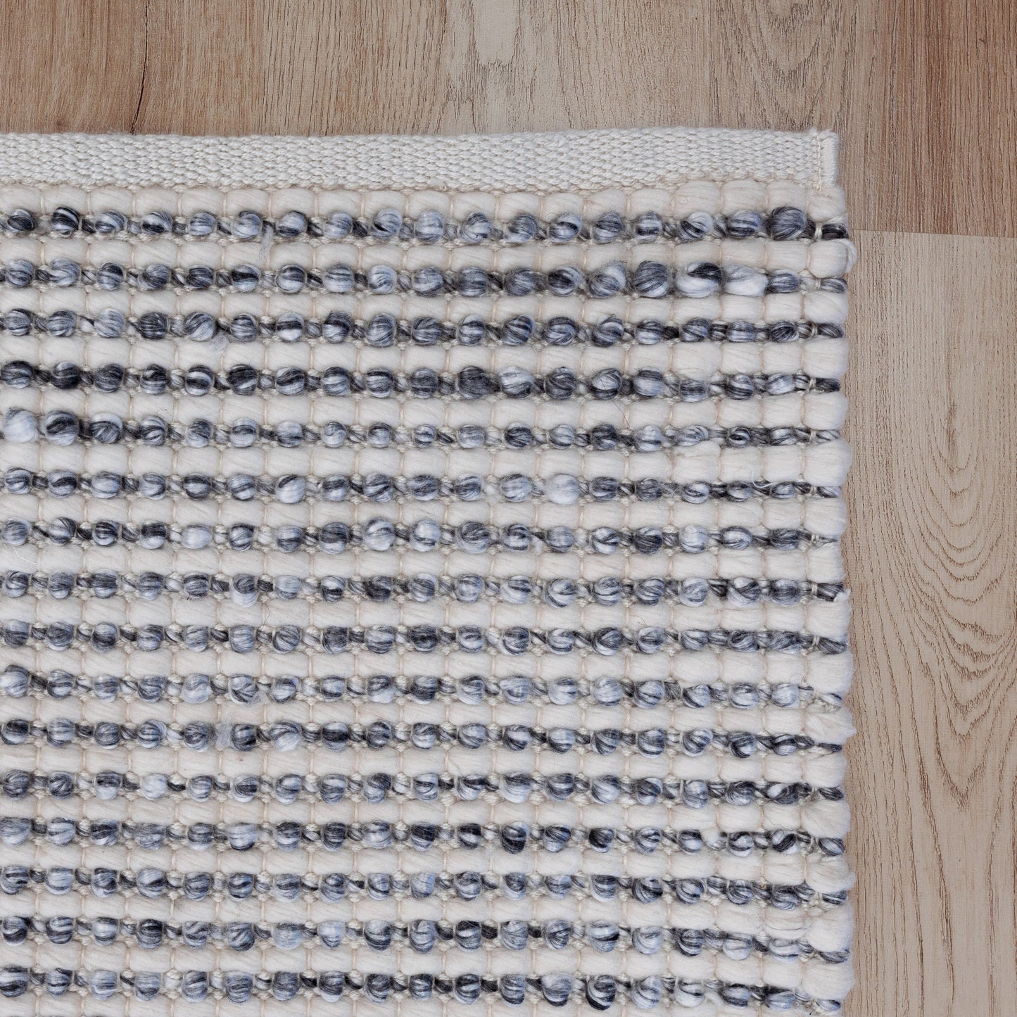 Missy Handwoven Floor Rug in Grey Tones