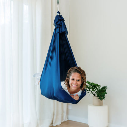 Therapy Swing Cozy Cocoon - Navy Blue