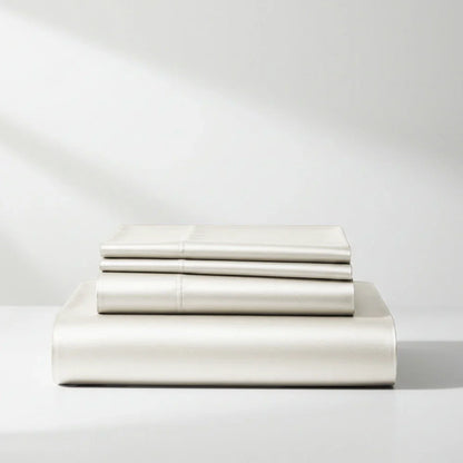 Satin Sheet Set - Ivory Cream