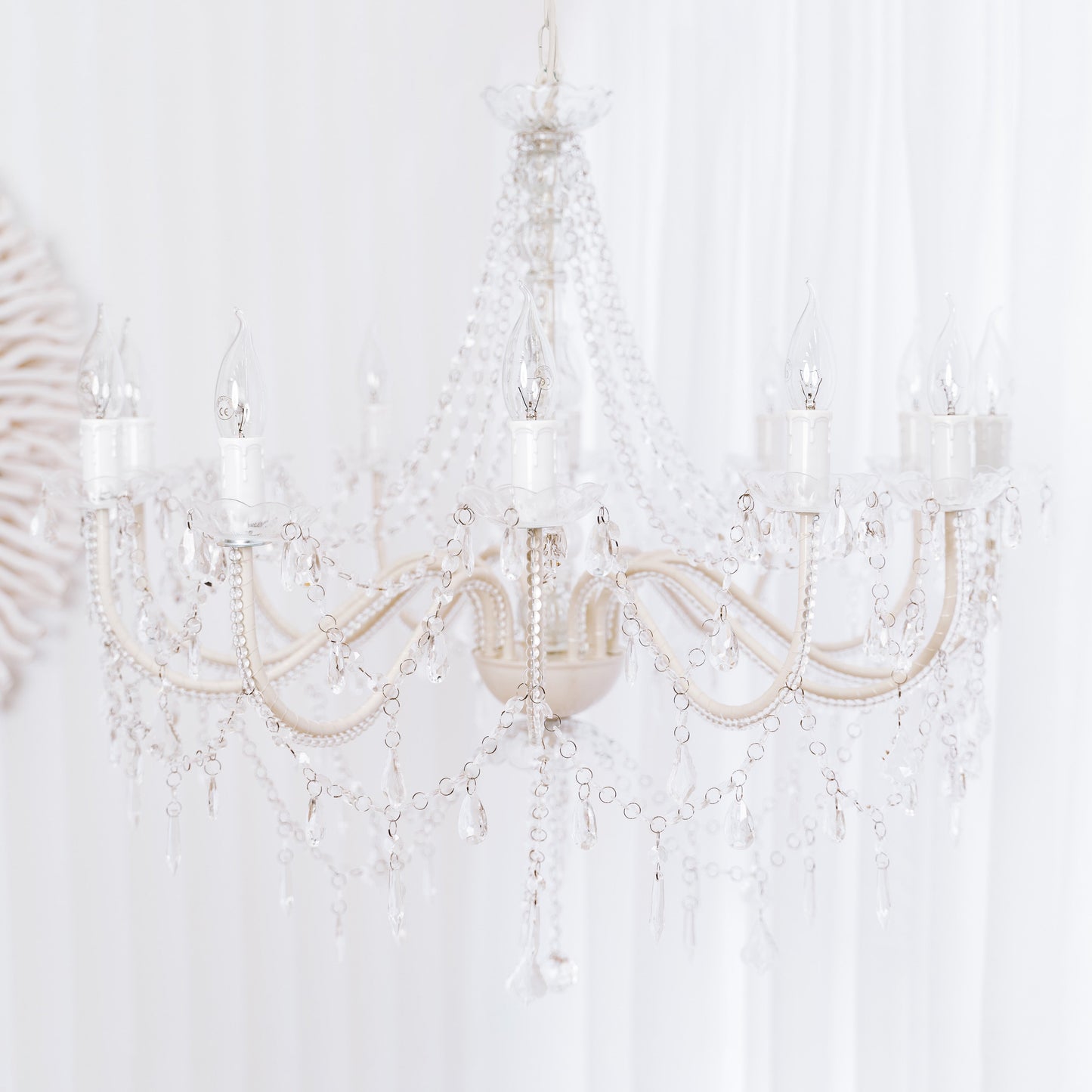 Cassie Chandelier 12 Light - Clear Acrylic
