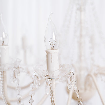 Cassie Chandelier 12 Light - Clear Acrylic