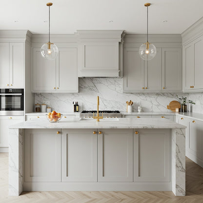 Ariana Glass Pendant Light - Gold
