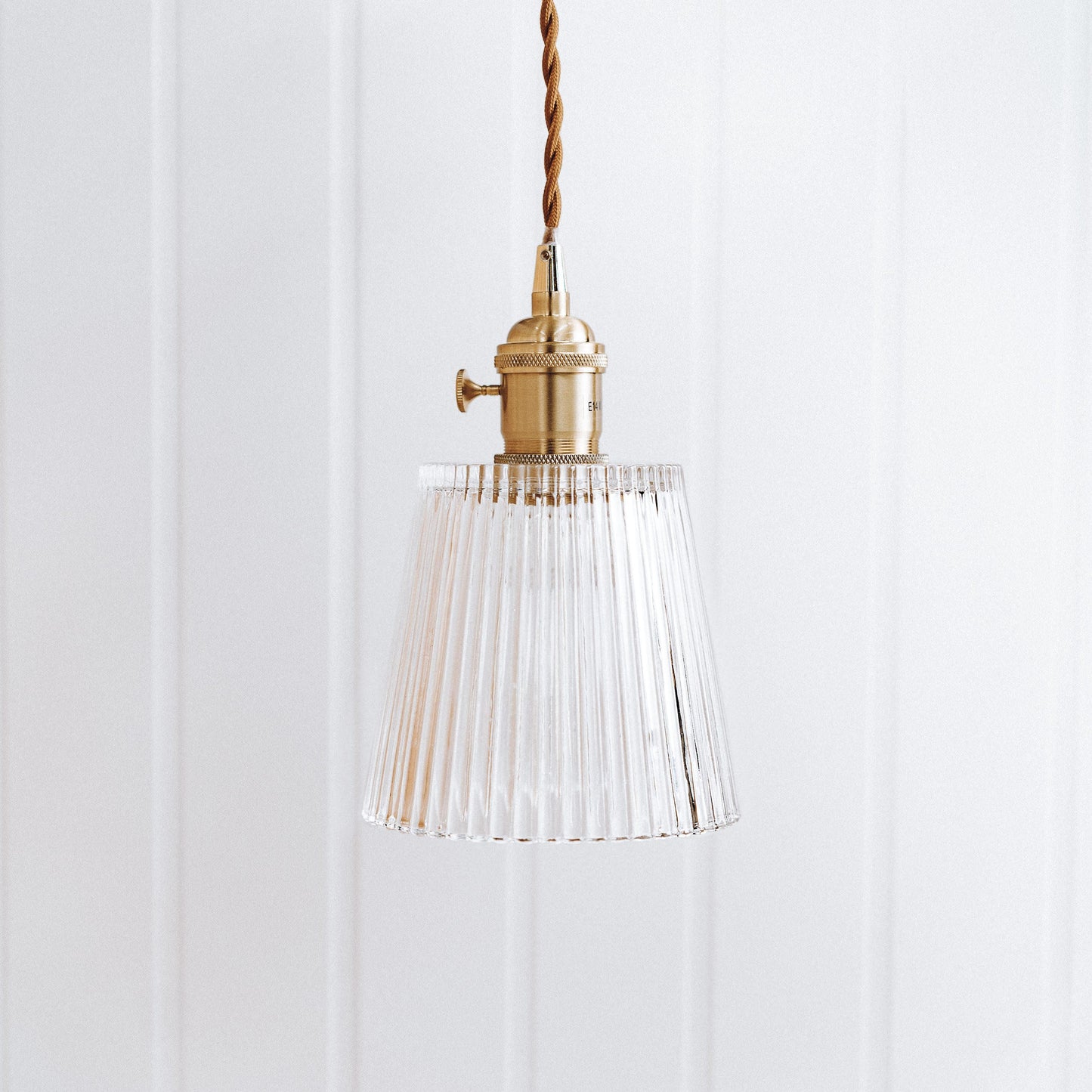 Carrie Vintage Glass Pendant Light
