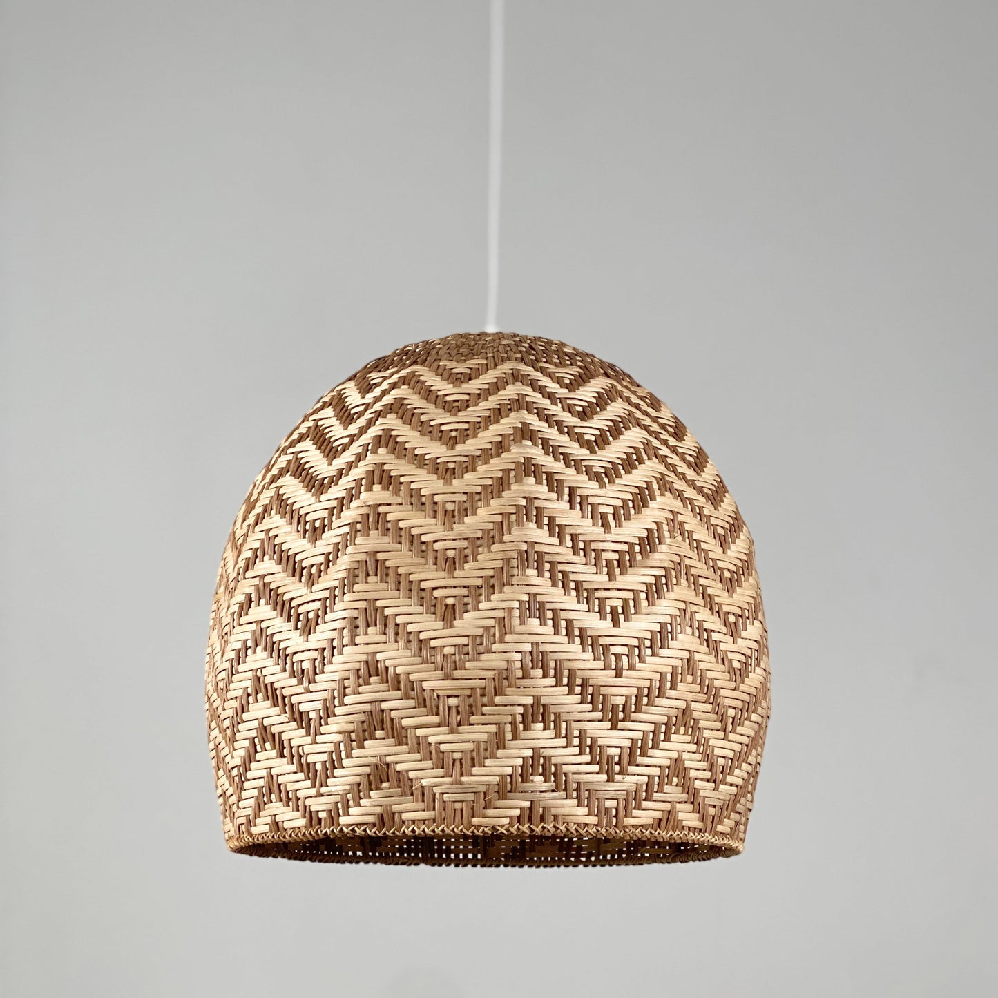 Sunset Rattan Cane Pendant Light