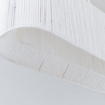 Elphin Dining Rope Pendant Light - White