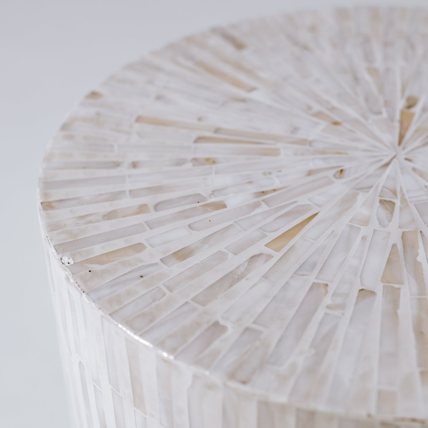 Hanora Mother of Pearl Inlay Side Table