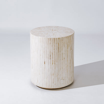 Hanora Mother of Pearl Inlay Side Table