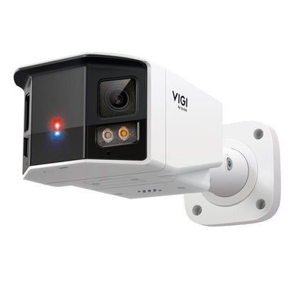 TP‑Link VIGI InSight S385DPS Outdoor 180° Dual‑Lens Panoramic PoE Security Camera — IP67 Weatherproof, Human & Vehicle Analytics, Night Vision, Active Defence, ColorPro