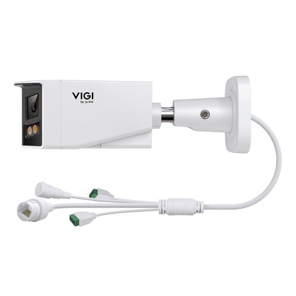 TP‑Link VIGI InSight S385DPS Outdoor 180° Dual‑Lens Panoramic PoE Security Camera — IP67 Weatherproof, Human & Vehicle Analytics, Night Vision, Active Defence, ColorPro