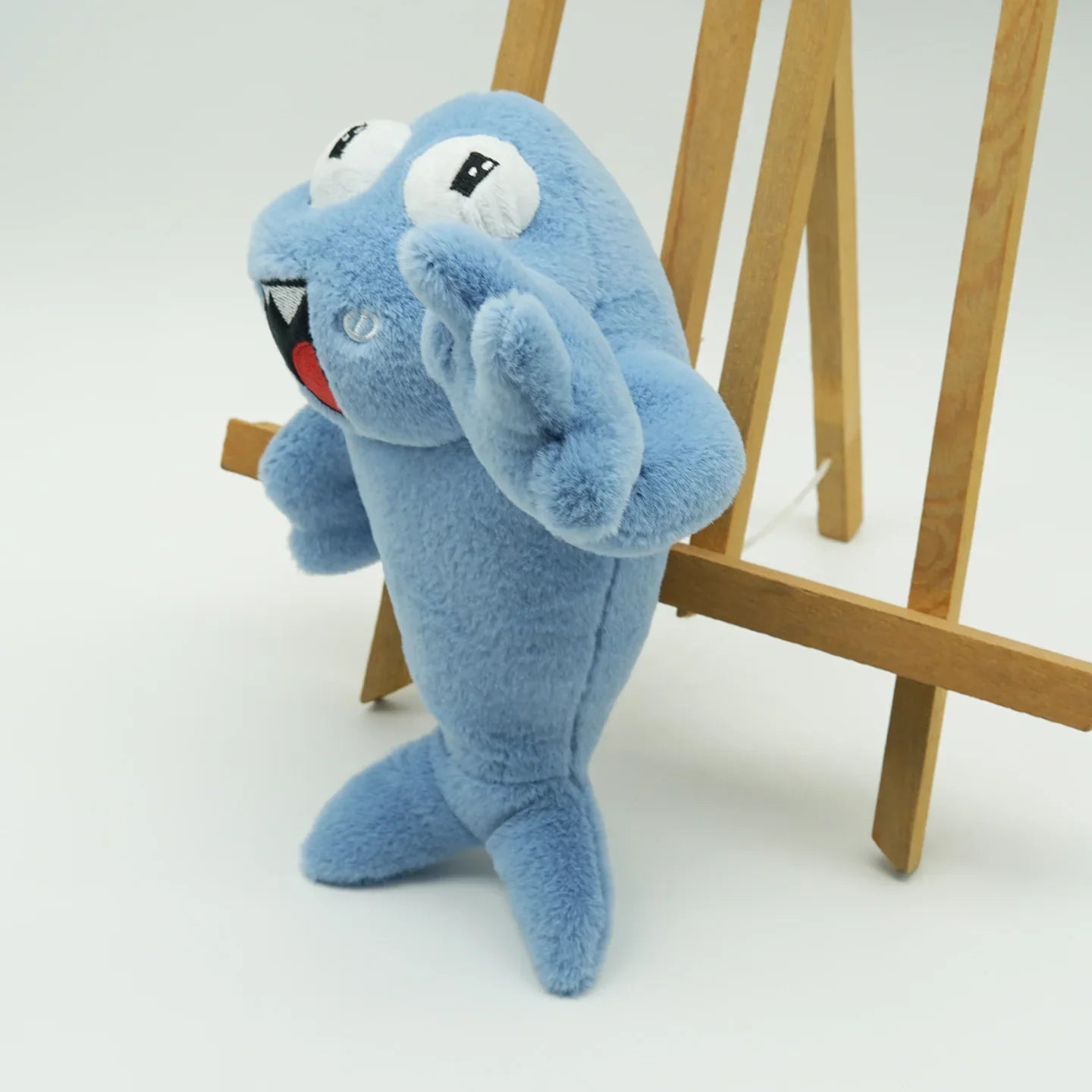 Flappers The Super Dolphin Plush Indie Animated Series Fan Art Plush Toy 25cm