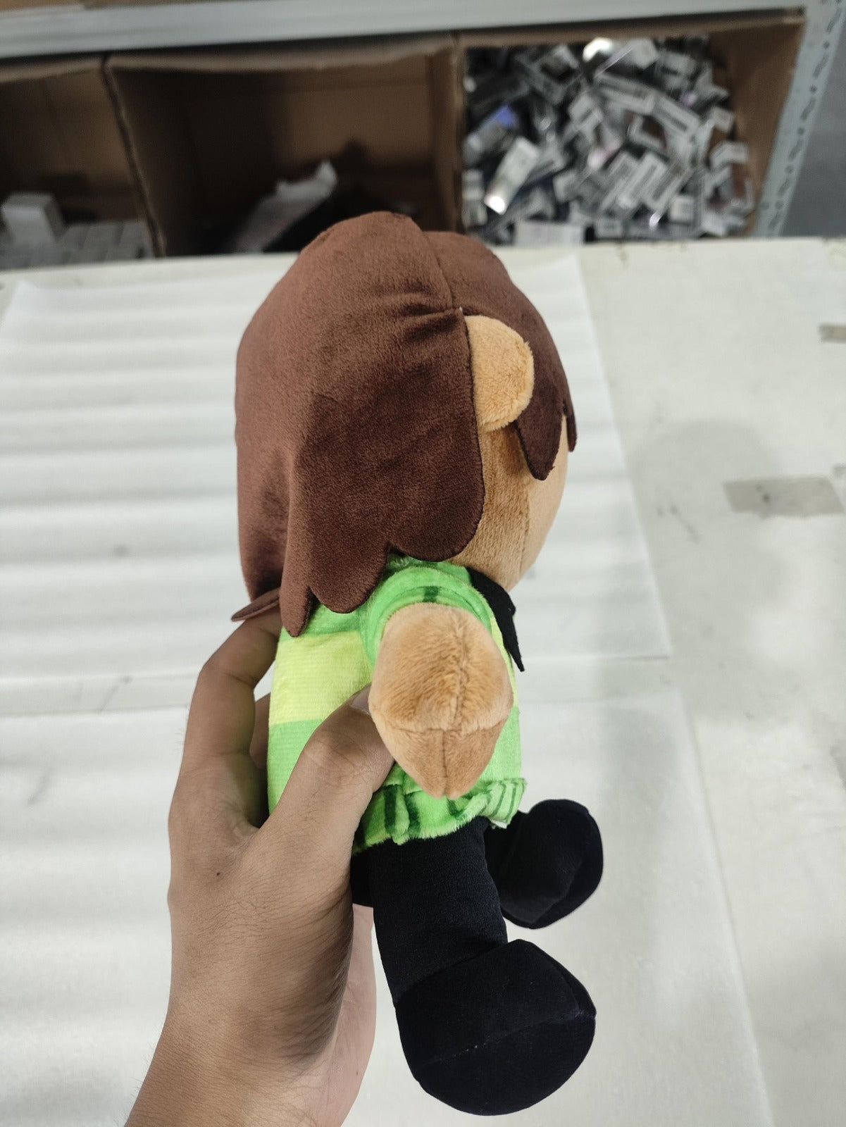 Kris Dreemurr Plush Doll - Handmade Indie RPG Fan Collectible Stuffed Toy