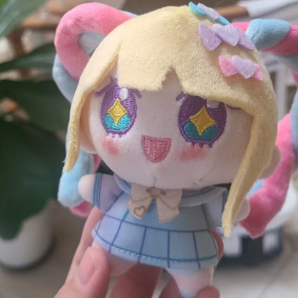 KAngel Plush Ame-chan Plush Internet Angel Pastel Goth Streamer Handmade Plush 10cm