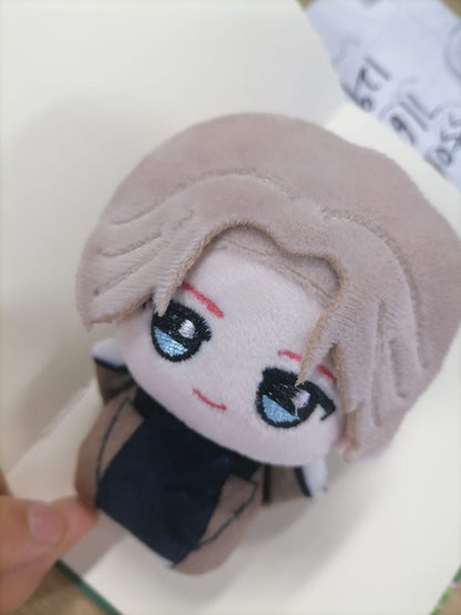 Johan Liebert Plush Evil Genius Psychological Thriller Anime Handmade Plush 10cm