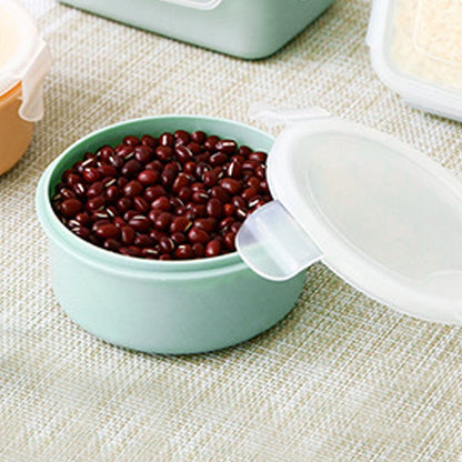 JWDX Storage Containers Clearance! Simple Refrigerator Preservation Box Small Lunch Box Kitchen Lunch Box Plastic Storage Box Sealed Box for Lunch Kitchen Arrangement, Include 1* Bento Box B