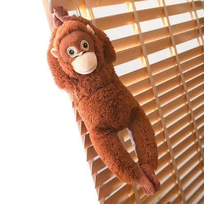 Viral Punch Monkey Plush Doll  66cm/25.98 inch Huggable Macaque Emotional Support Toy